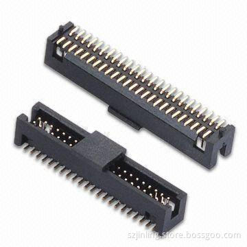 1.27mm SMT box headers with cap and without peg